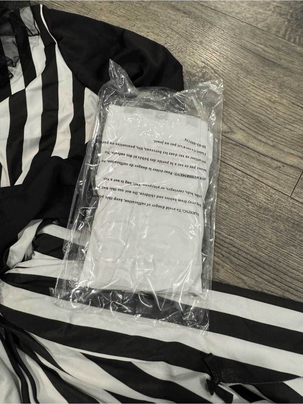 Spirit Twisted Trickster Black and White Kids Costume - Picture 6 of 6